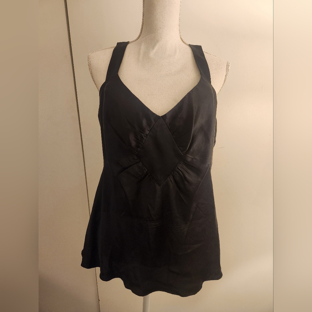 Chic Black Sleeveless Top